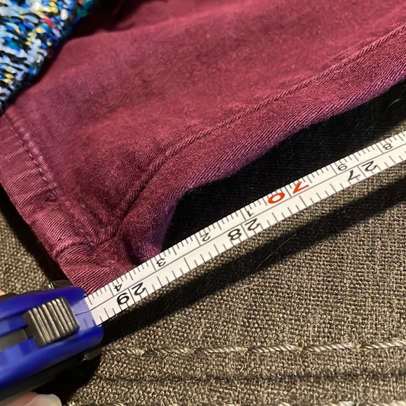 Refuge Maroon jeggings - Picture 9 of 9